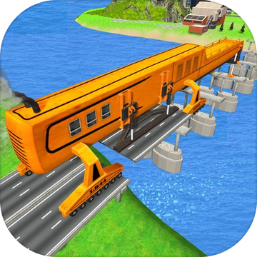 Bridge Building Sim: Riverside Construction Games