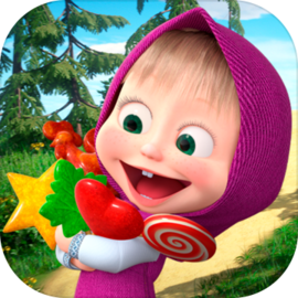 Masha and the Bear: Running Games for Kids 3D