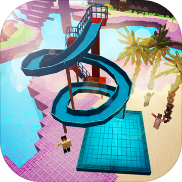 Water Park Craft: Waterslide Building Adventure 3D