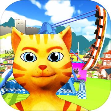 Cat Amusement Park: Idle Asia Theme Park Simulator