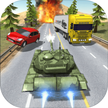 City Tank Traffic Driving