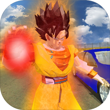 Saiyan Battle: Dragon Goku Superhero Warrior