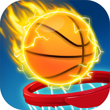 Dunk match: basketball Shot