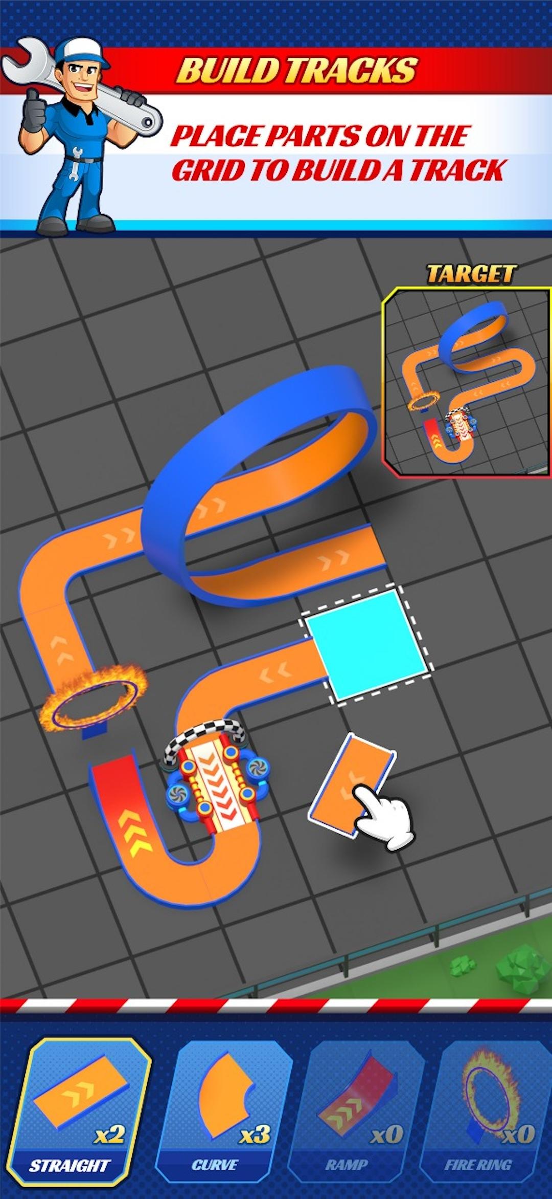 Track Masters: Build & Burn ภาพหน้าจอเกม