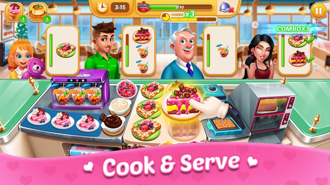 Cooking Sweet : Home Design遊戲截圖
