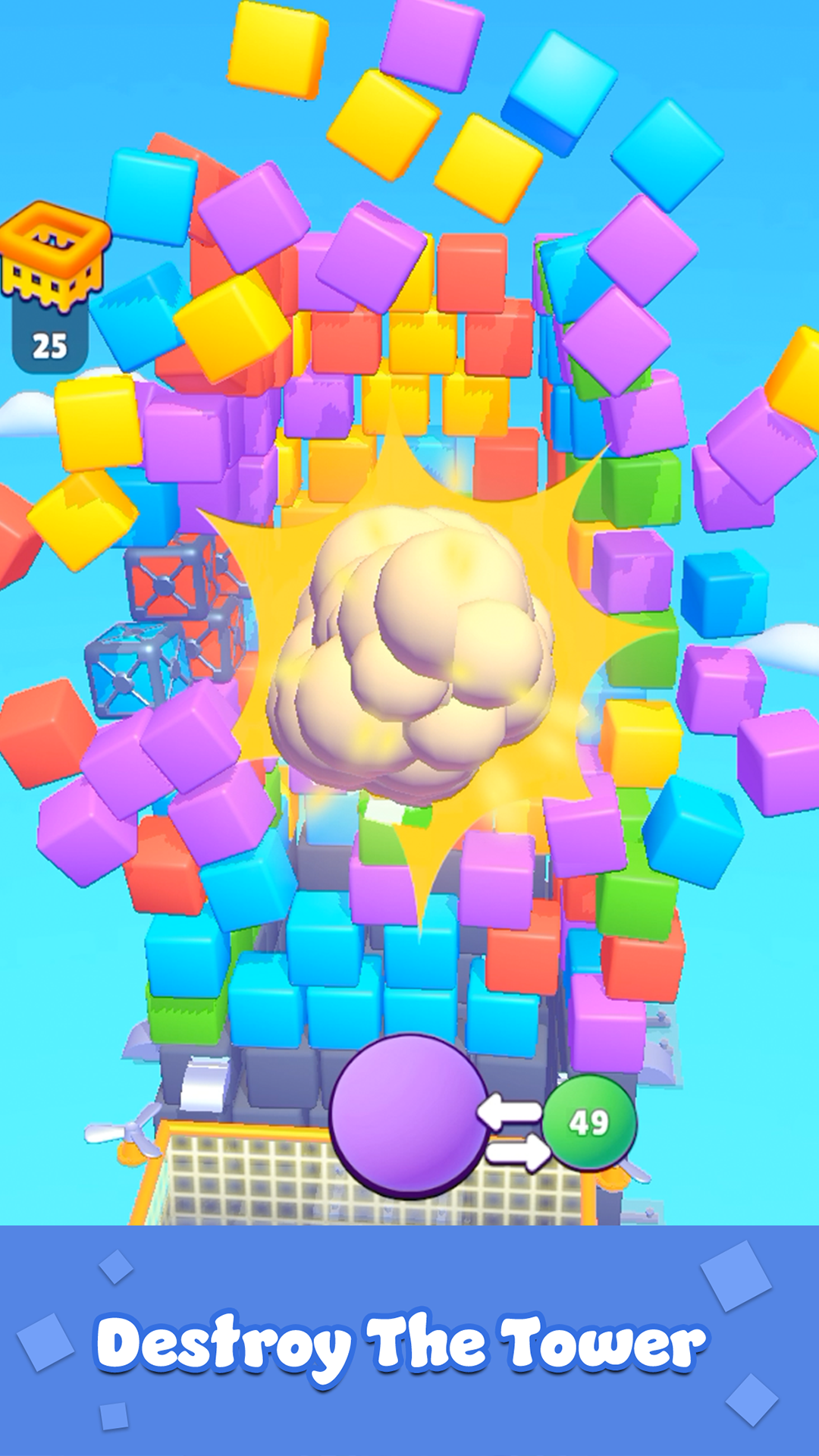 Tower Smash Game Screenshot