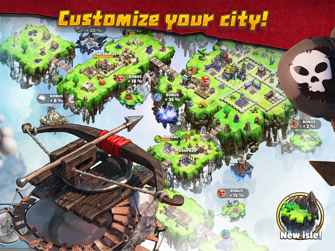 Battle Skylands: Alliances screenshot game