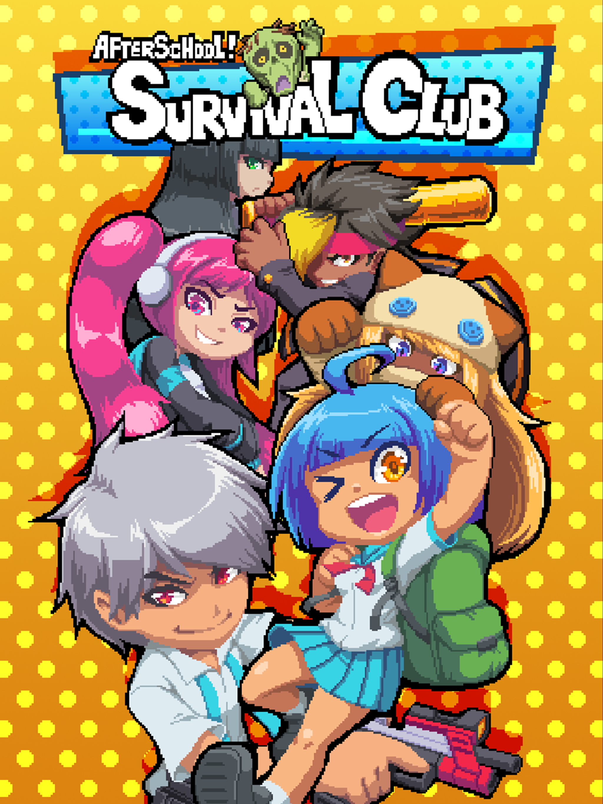 Captura de Tela do Jogo Afterschool! Survival Club
