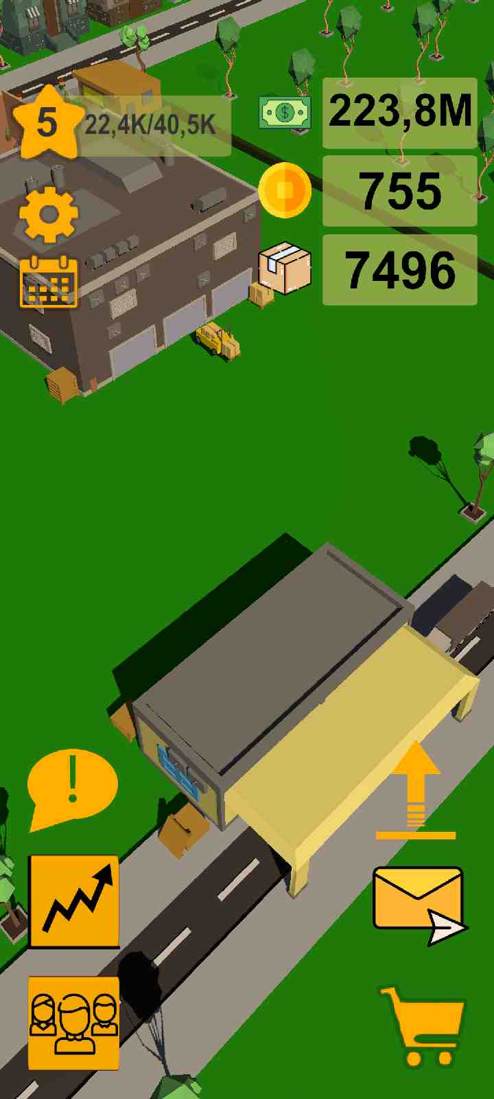 Post Office Tycoon Game Screenshot