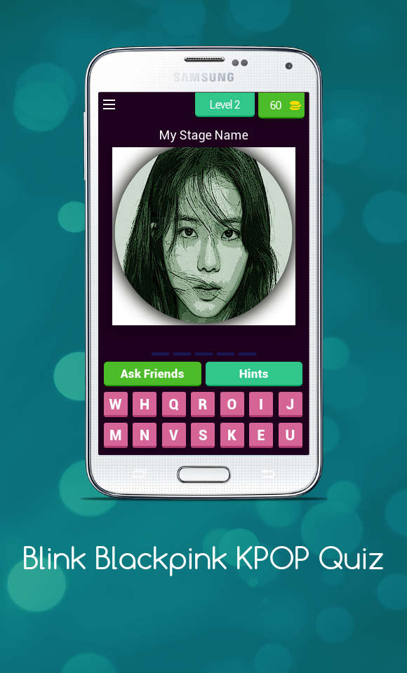 Screenshot of Blink Blackpink KPOP Quiz