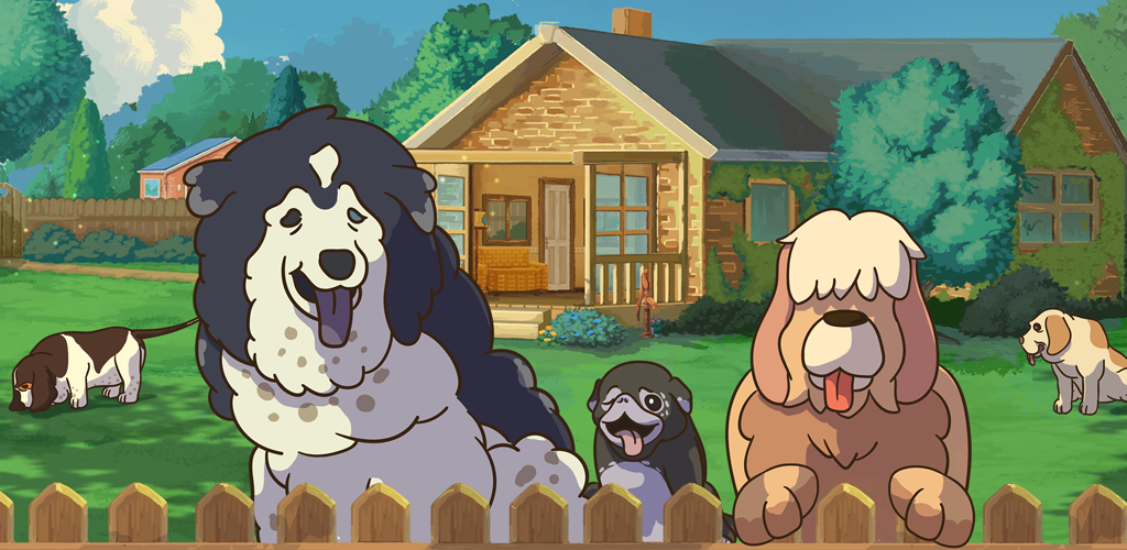 Screenshot of the video of Old Friends Dog Game
