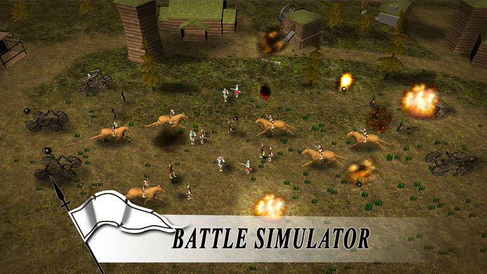 Screenshot 1 of War Battle Simulator 3D အပြည့်အစုံ 