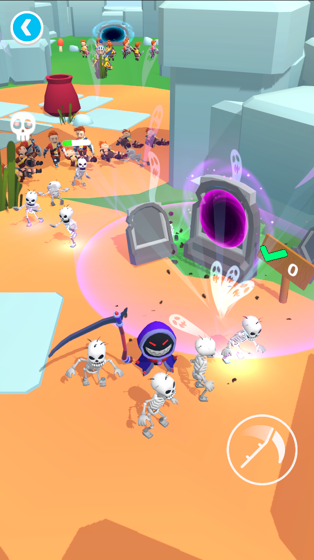 Screenshot of Little Necromancer