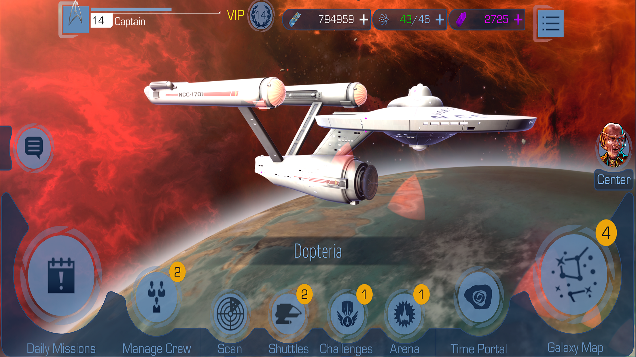 Cuplikan Layar Game Star Trek™ Timelines