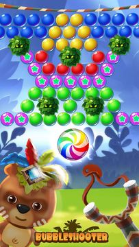 Bubble Diamond Bear Game Screenshot