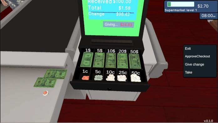 Supermarket Business Simulator screenshot game