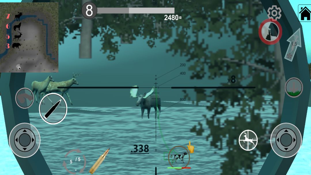 Hunting Simulator Games ภาพหน้าจอเกม