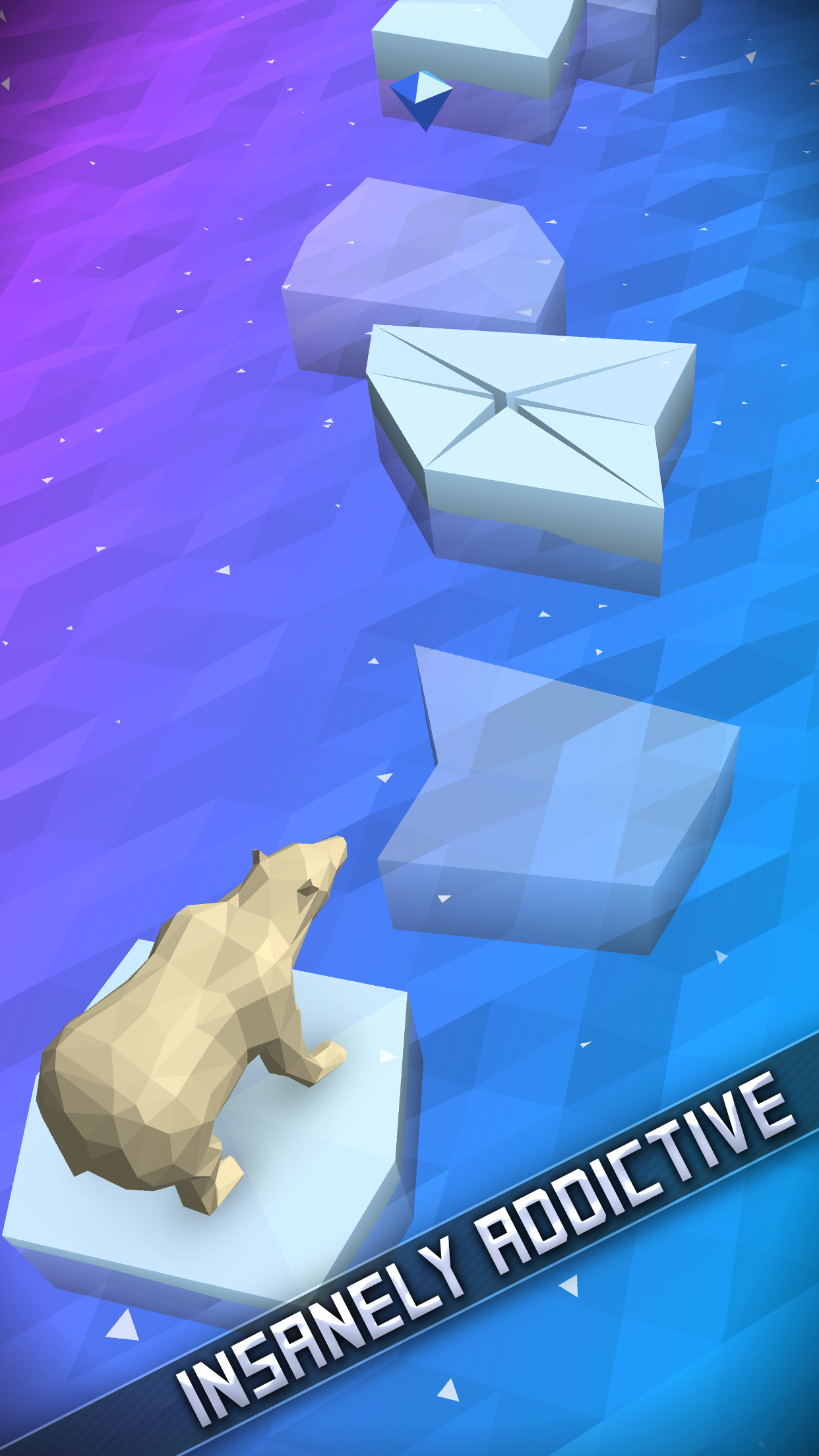 Polybear: Ice Escape Game Screenshot