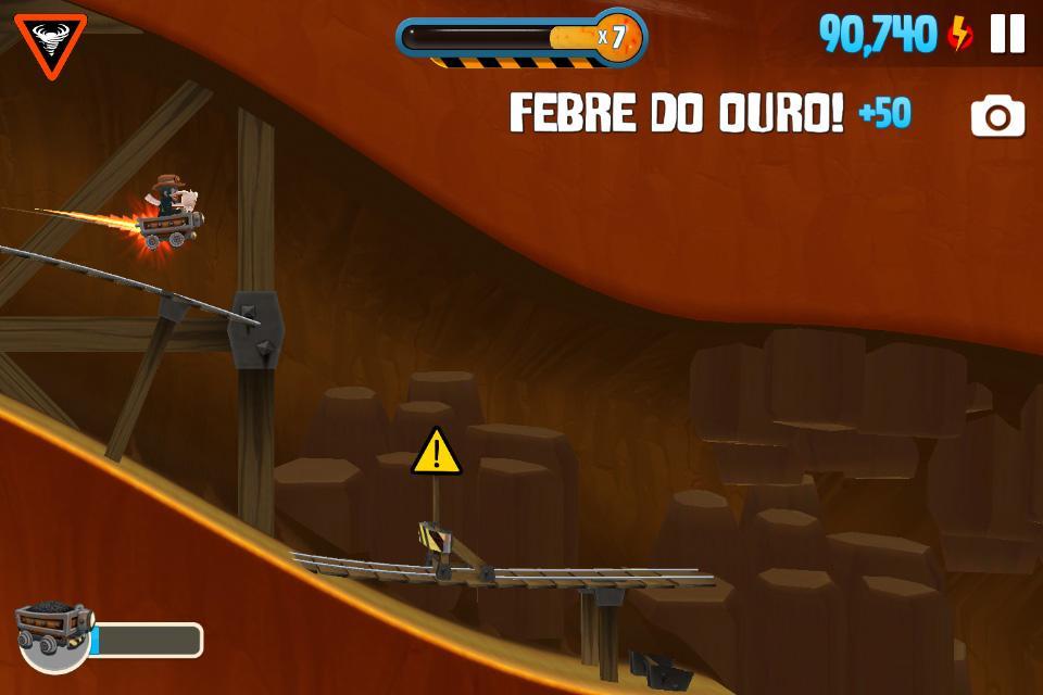Captura de Tela do Jogo Ski Safari 2