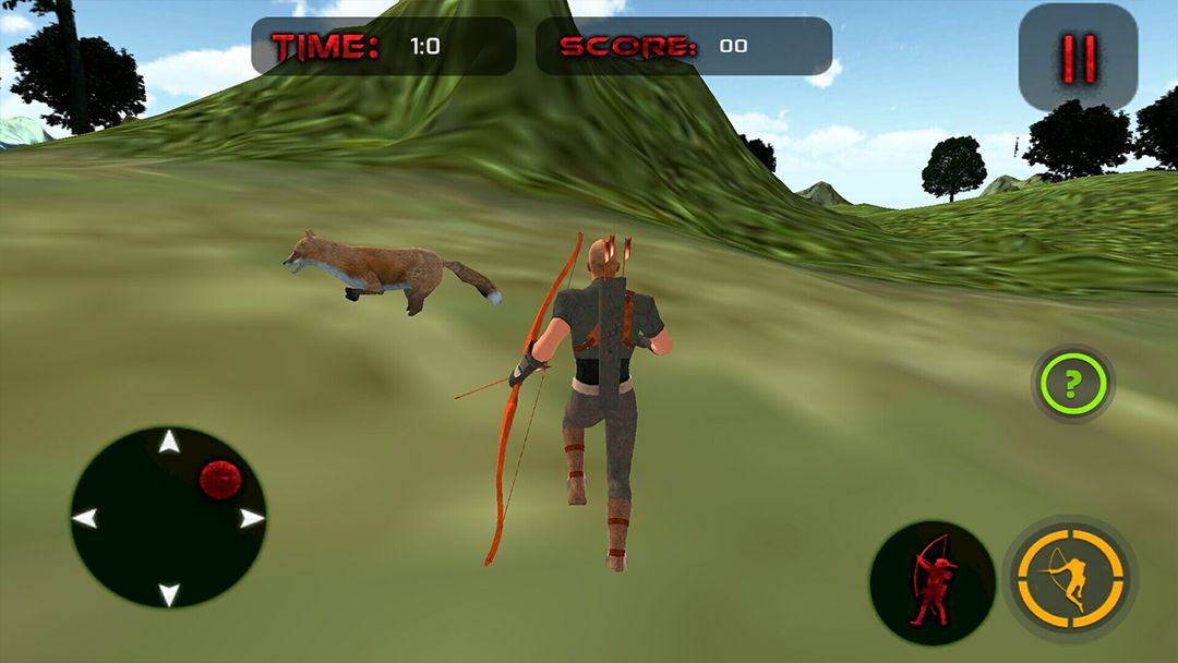 Bow Arrow Wild Animal hunting screenshot game