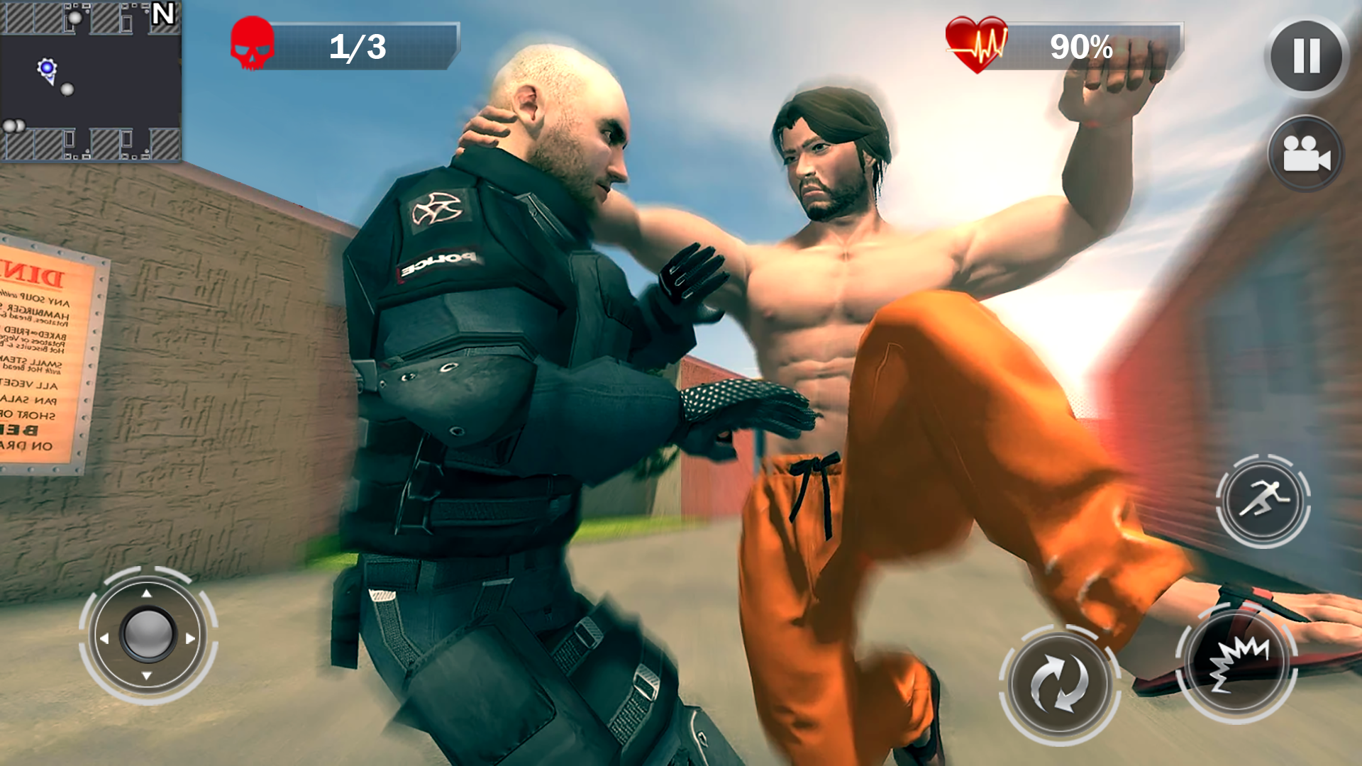 Captura de Tela do Jogo Prison Escape Plan-Survival Mission