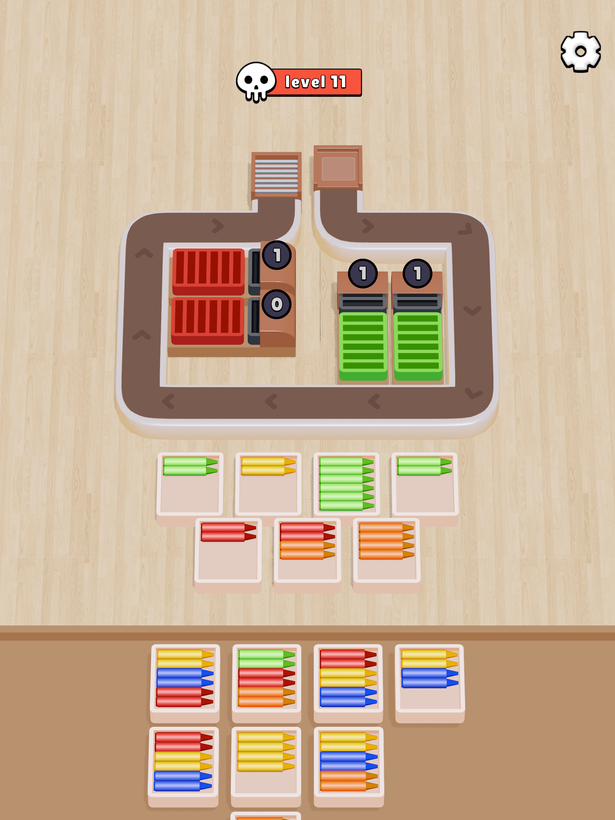 Crayon Factory Game Screenshot