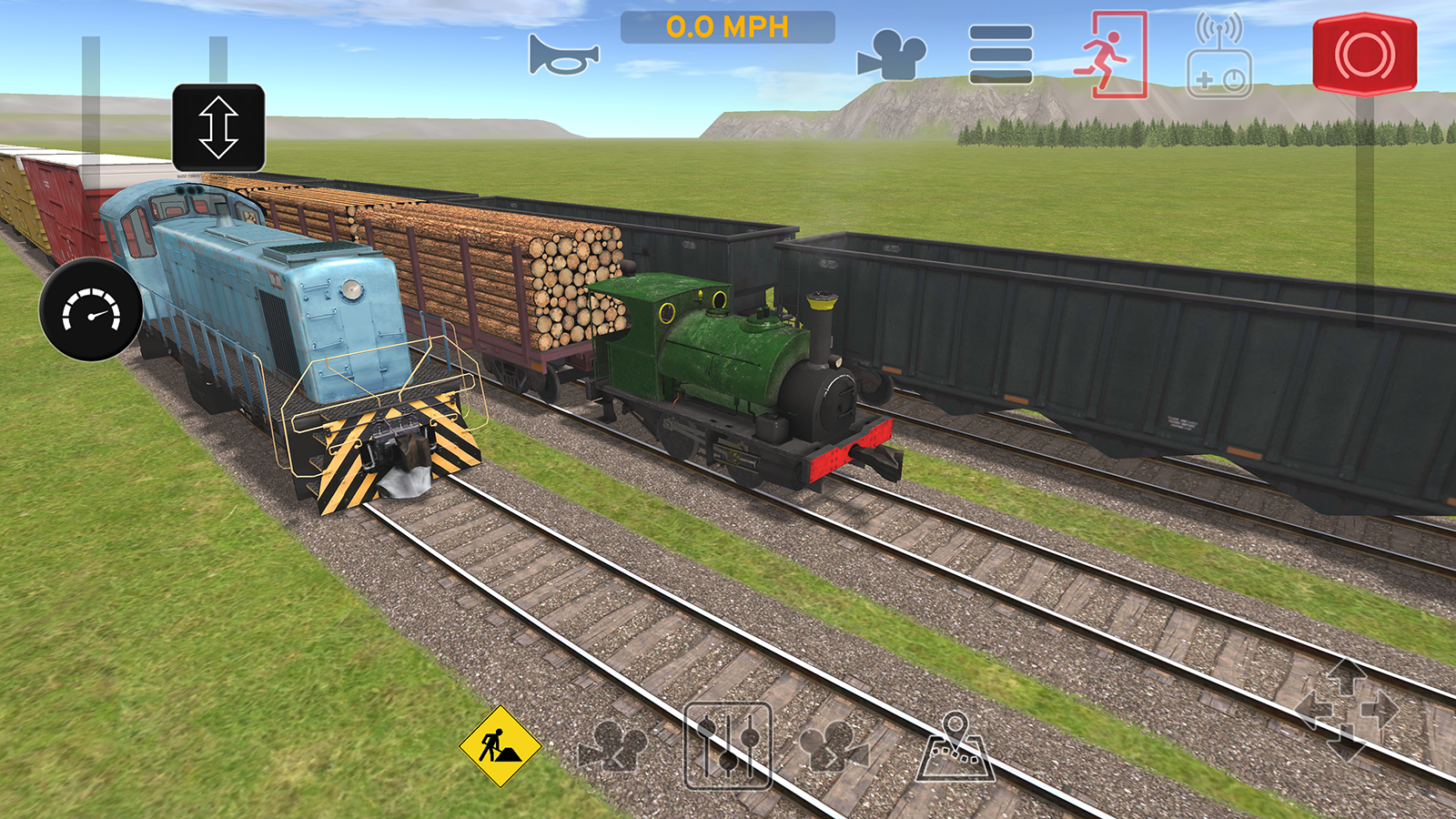 Trains and railroads Game Screenshot