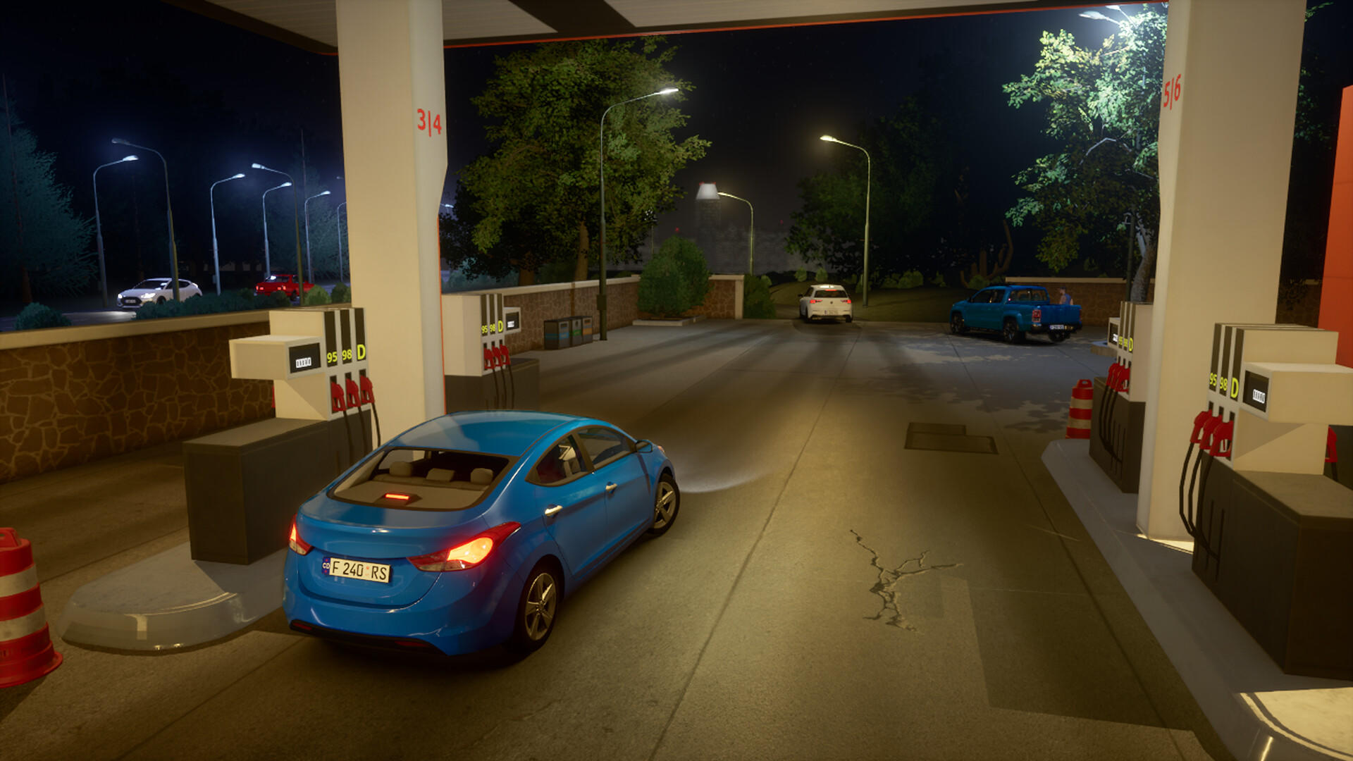 City Car Driving 2.0 게임 스크린 샷