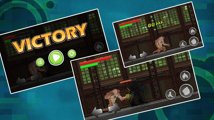 Alien Ben Humansaur Transform Game Screenshot