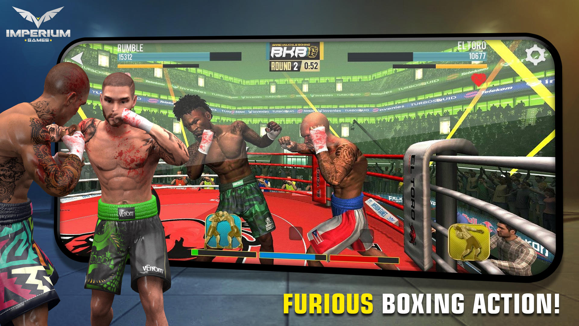 Bare Knuckle Brawl ภาพหน้าจอเกม