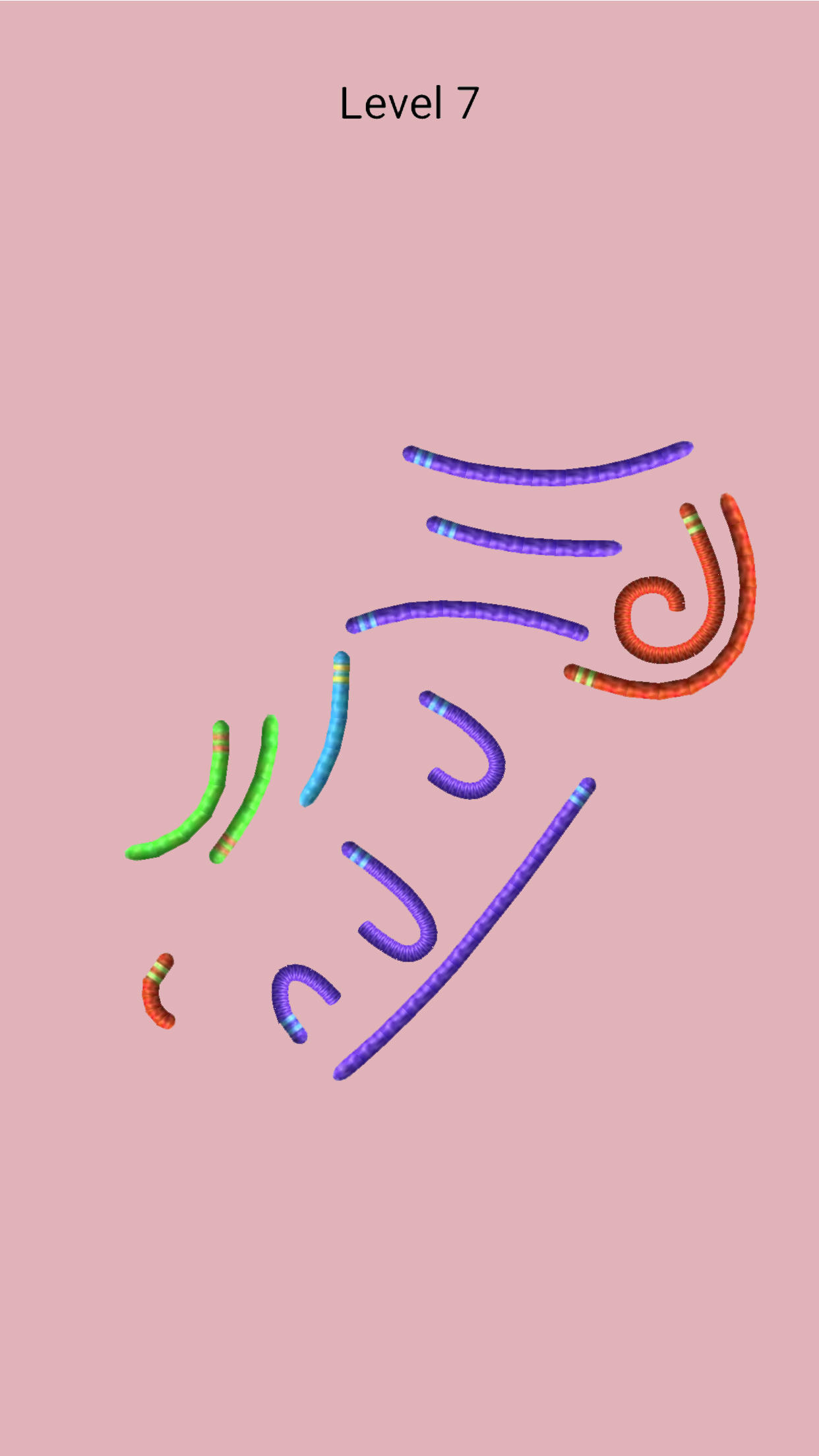 Screenshot of Tangled  Ropes: Tangle  Knot