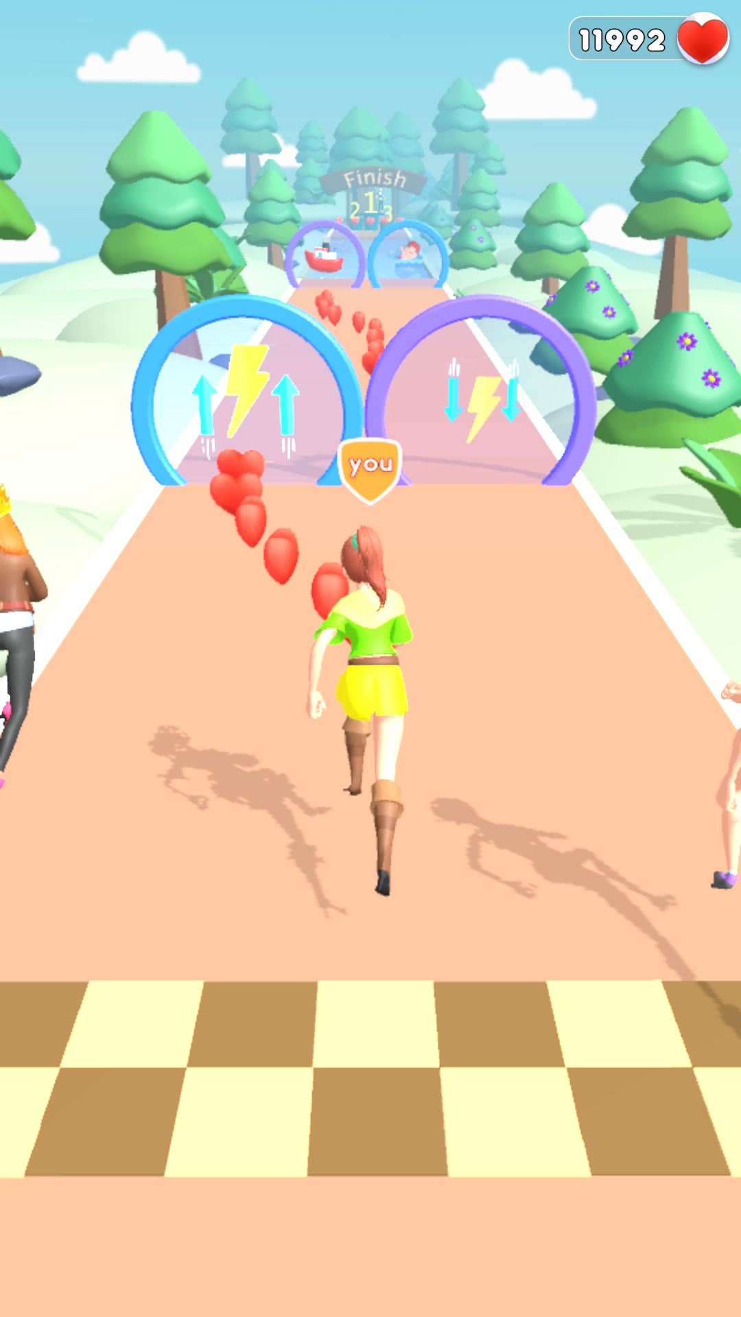 Скриншот игры Romance Run