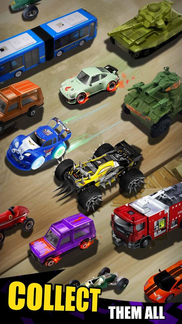 Toy Car Burnout screenshot game