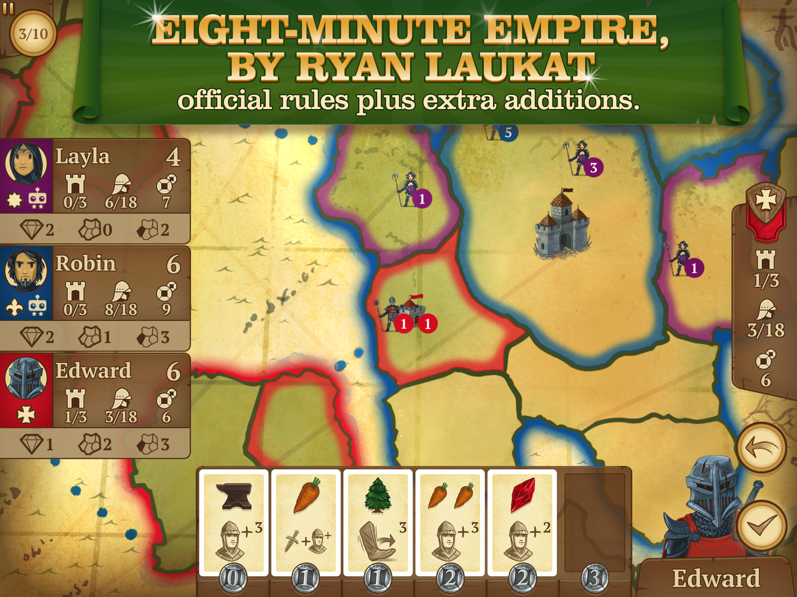 Eight-Minute Empire Game Screenshot