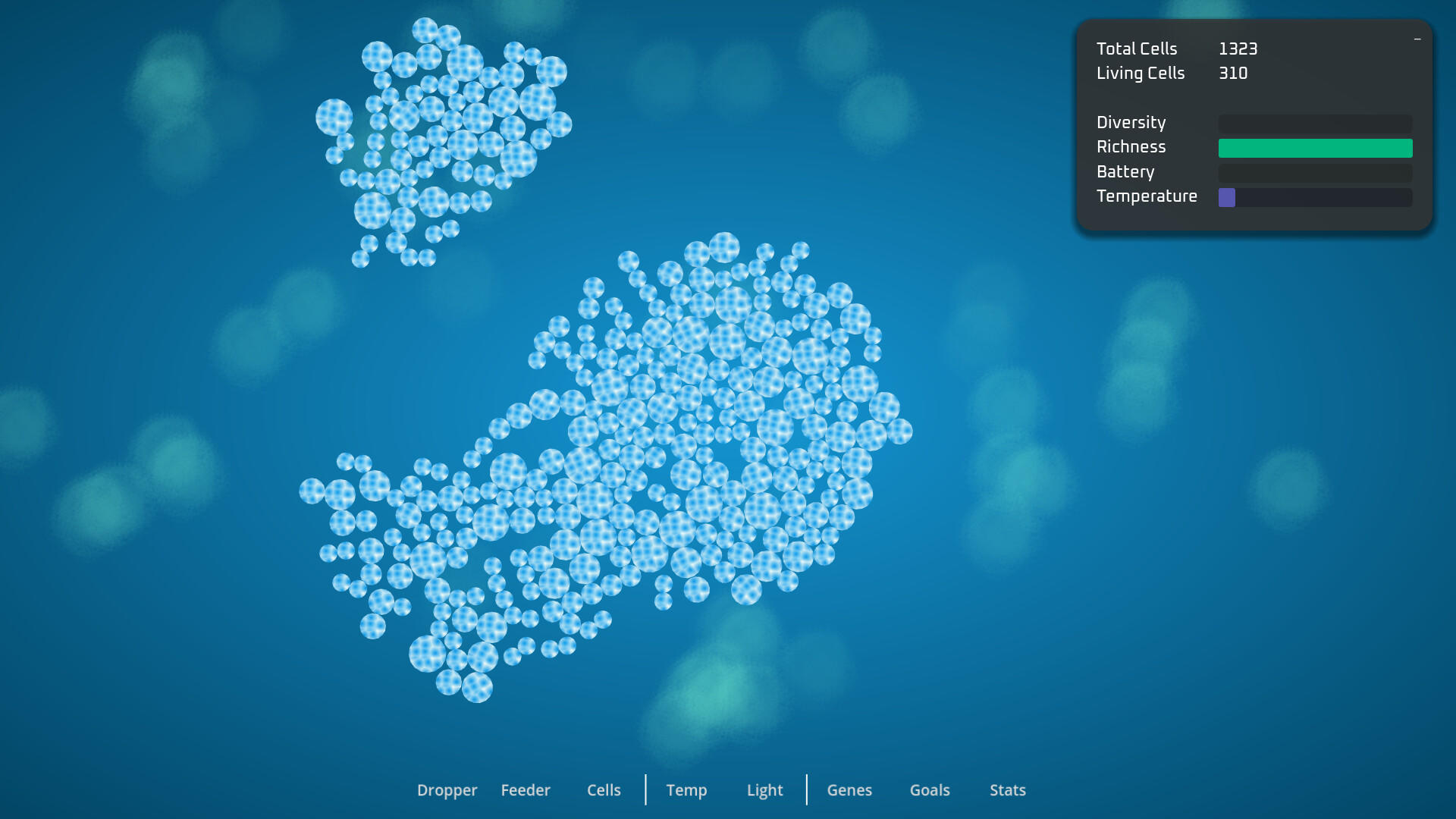 Cells screenshot game