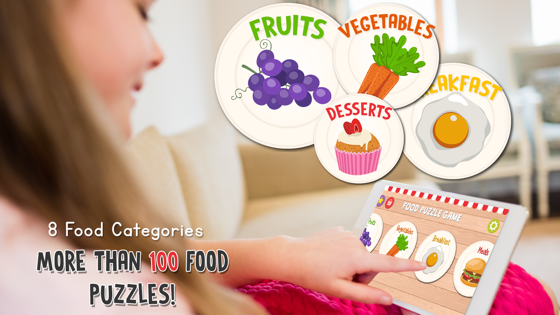 Food Puzzle for Kids Game Screenshot