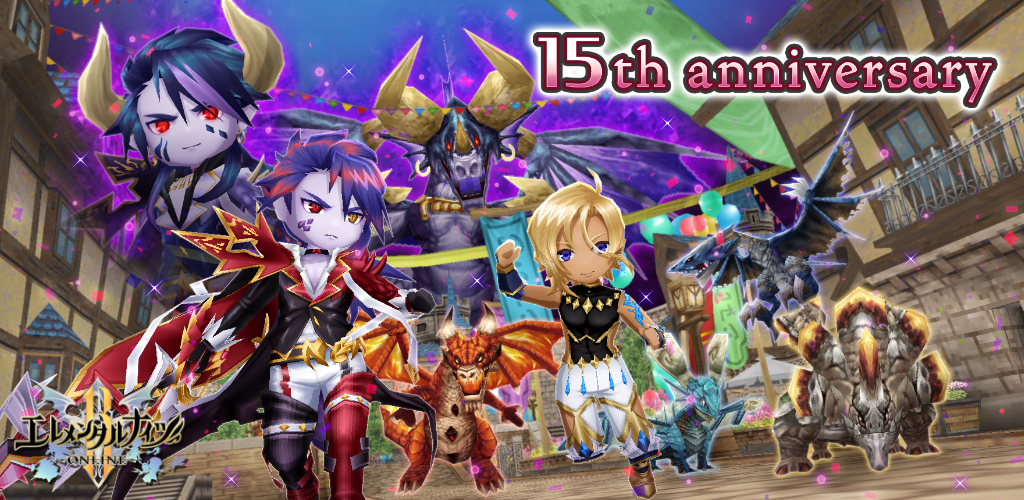 Banner of RPG Elemental Knights R (MMO) 