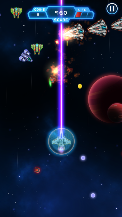 Starbase Defender War ภาพหน้าจอเกม