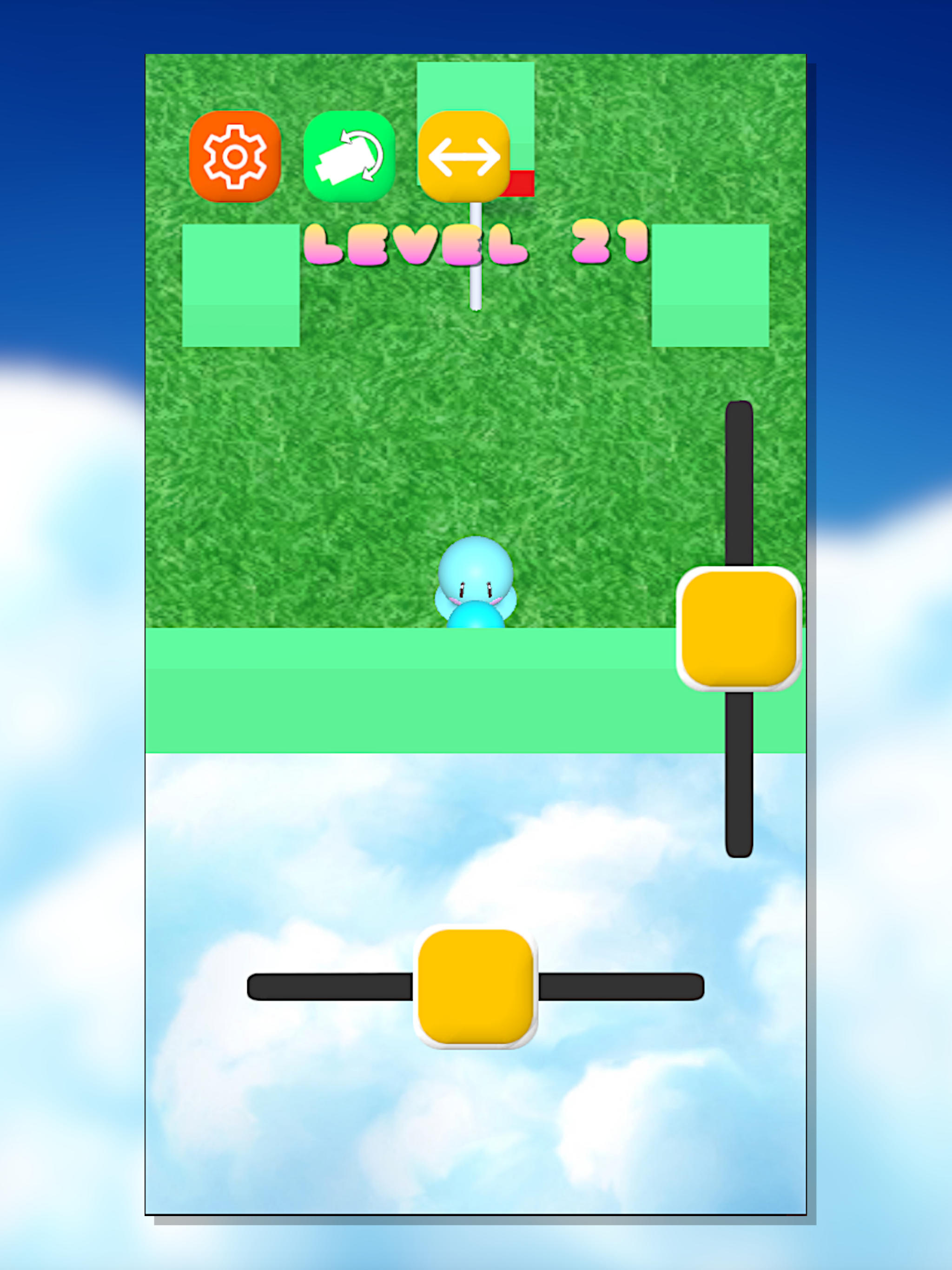 RollingFlagBall Game Screenshot
