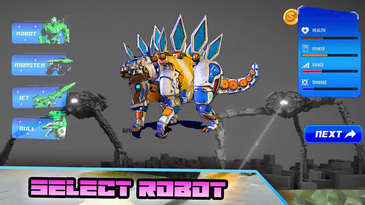 Robot Car Fight Transformers Game Screenshot