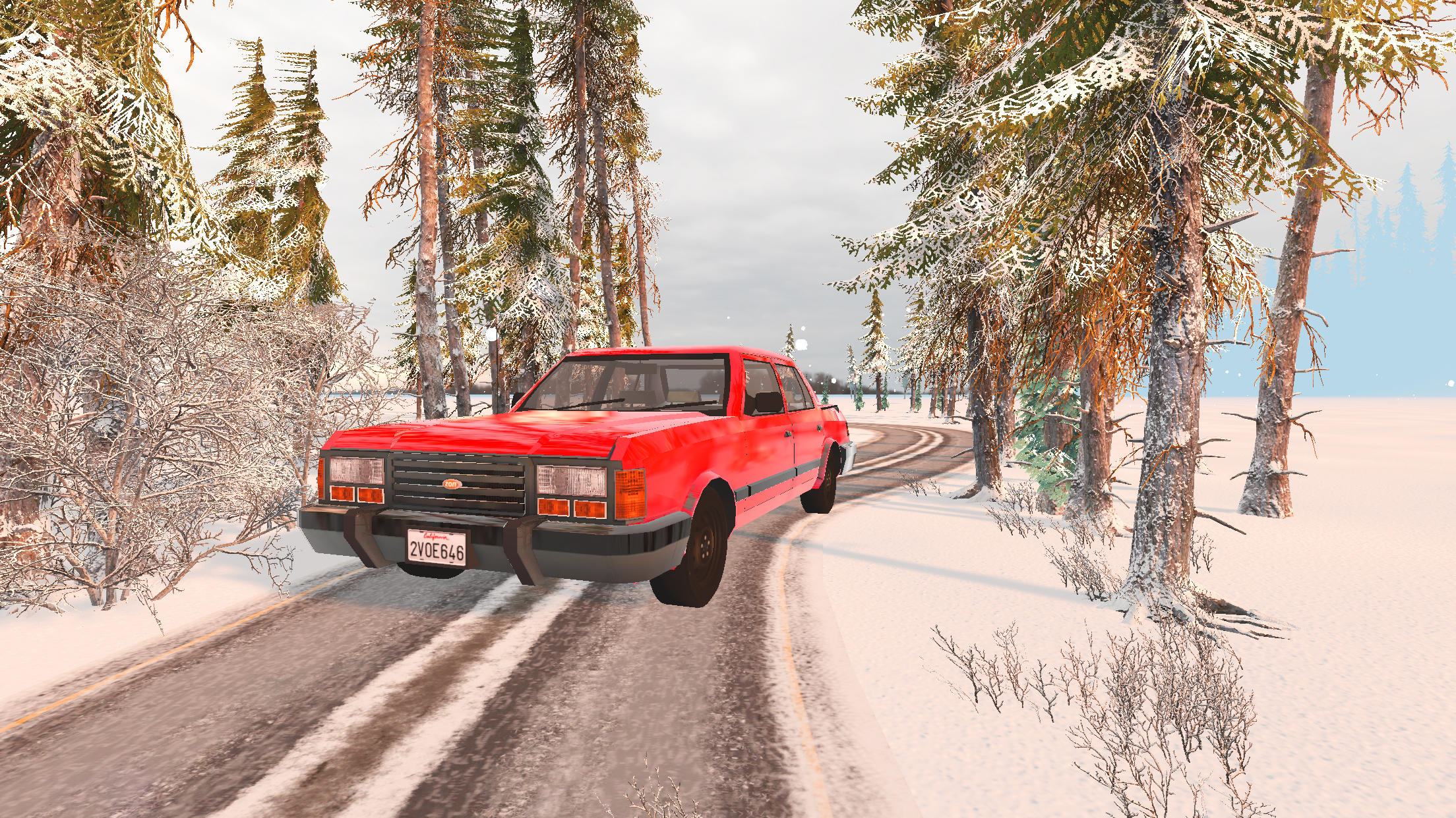 Frozen City Survival Simulator Game Screenshot