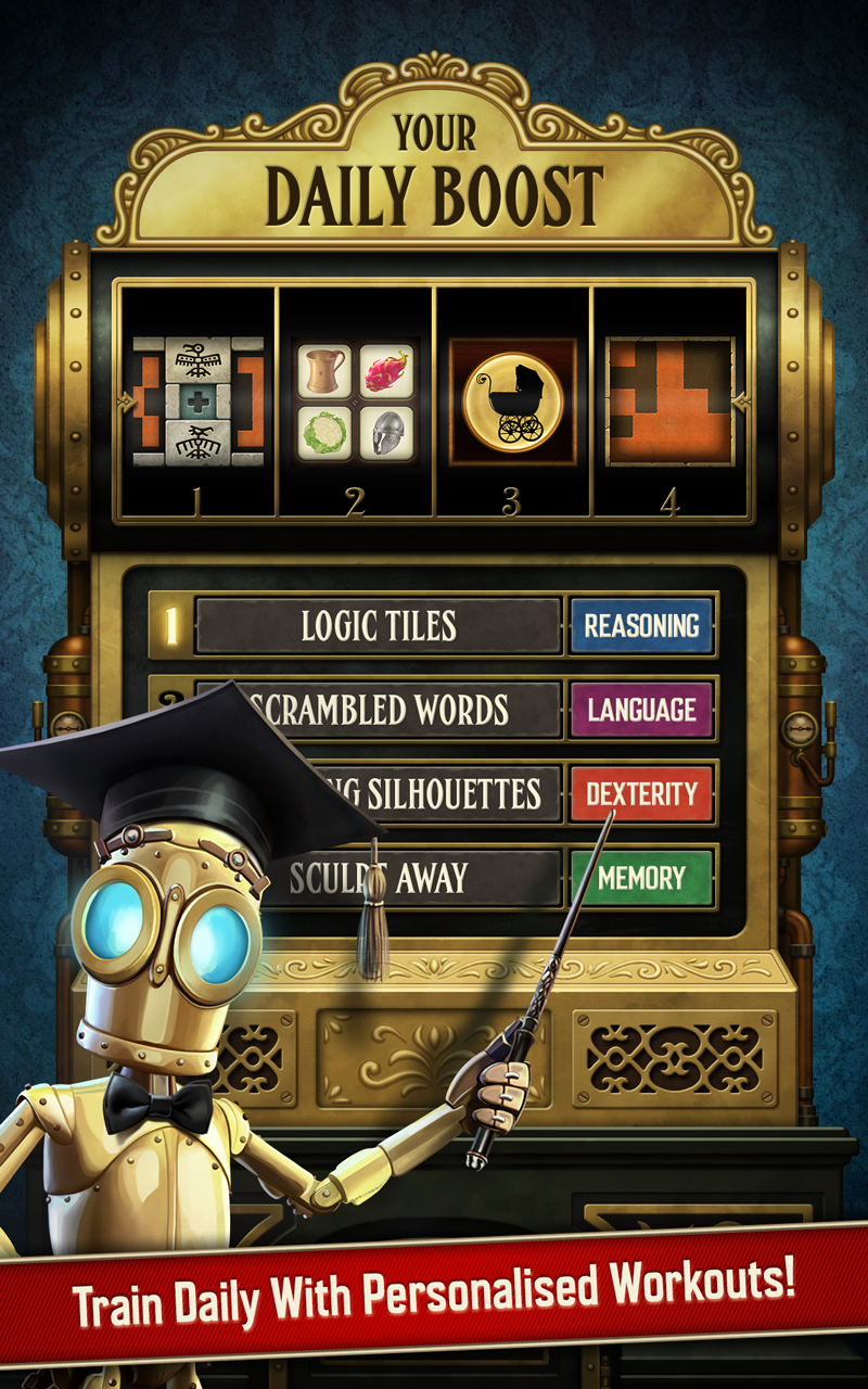 Clockwork Brain Training - Mem Game Screenshot