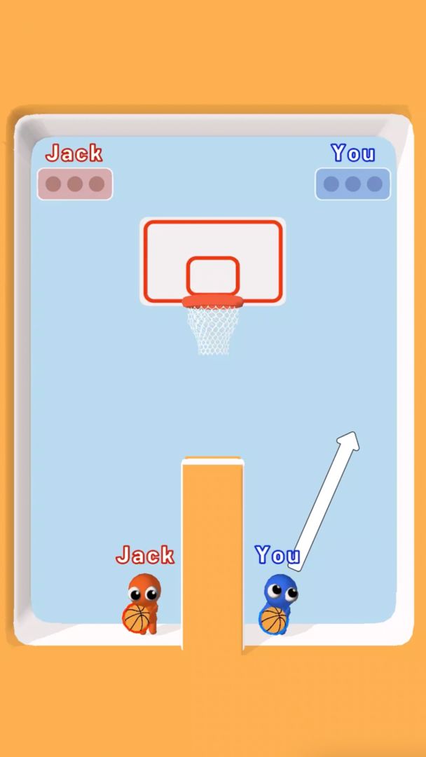 Basket Battle 게임 스크린 샷