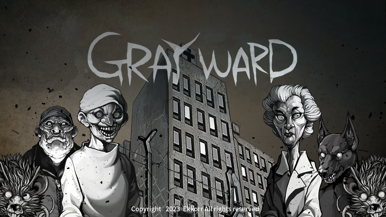 Screenshot of Gray Ward: Horror Defense Game