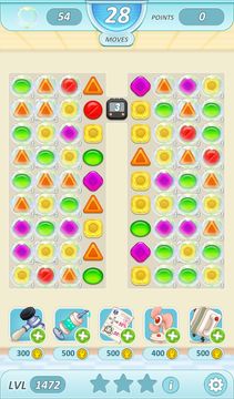 Interns: Match 3 Game Screenshot