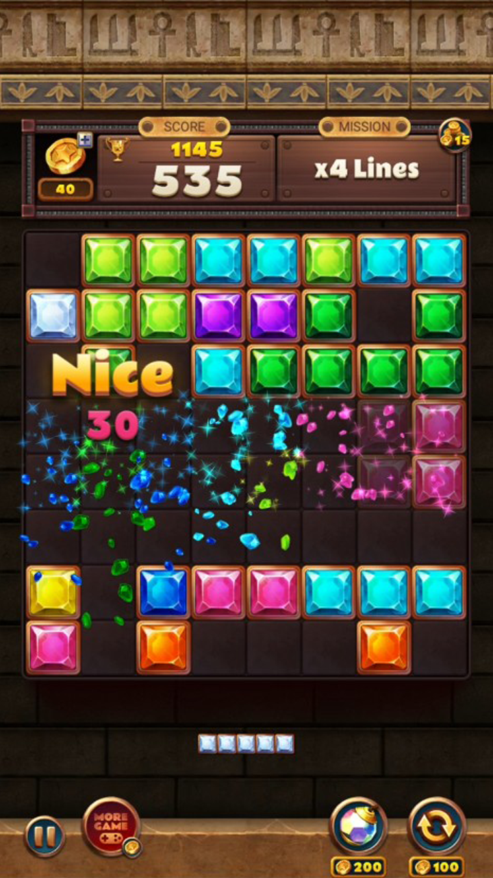 Jewels Block Puzzle Master Game Screenshot