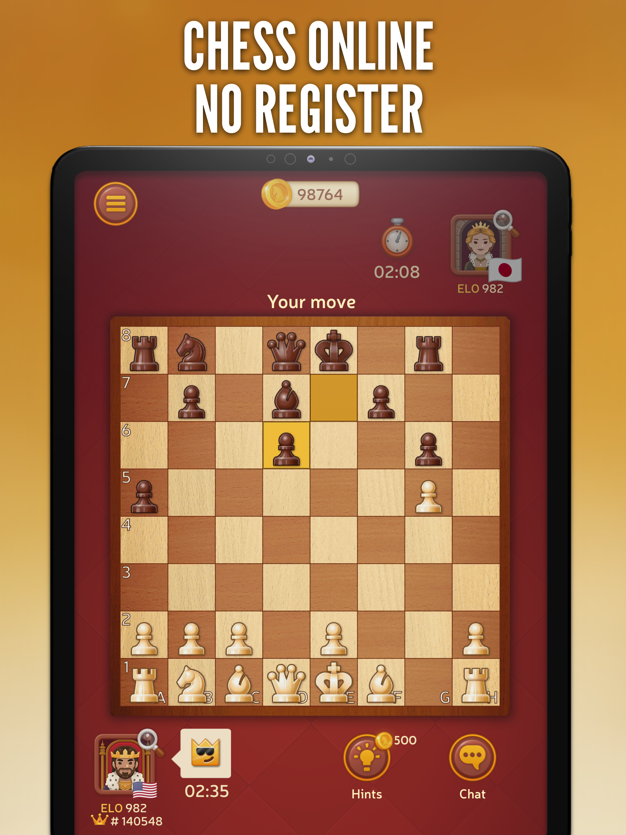 Chess - Clash of Kings ภาพหน้าจอเกม
