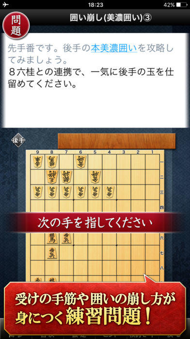 みんなの将棋教室Ⅱ～戦法や囲いを学んで強くなろう～ Game Screenshot