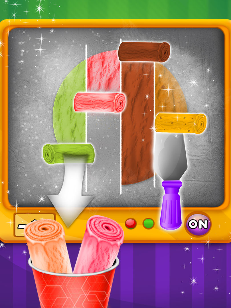 Ice Cream Rolls Maker Cook screenshot game