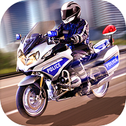 Unità urbana della motocicletta della polizia
